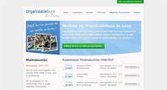 Desktop Screenshot of organisatieburodelang.nl